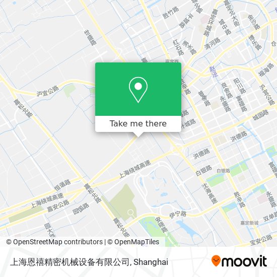 上海恩禧精密机械设备有限公司 map