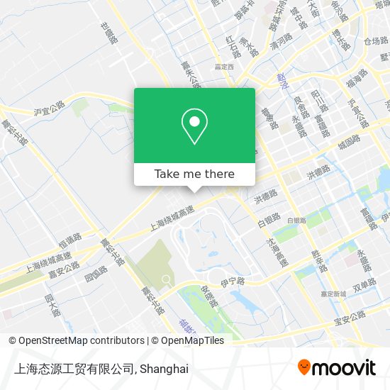 上海态源工贸有限公司 map