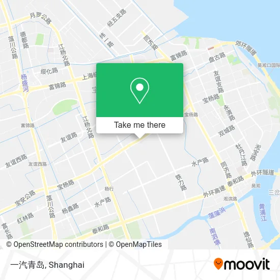 一汽青岛 map