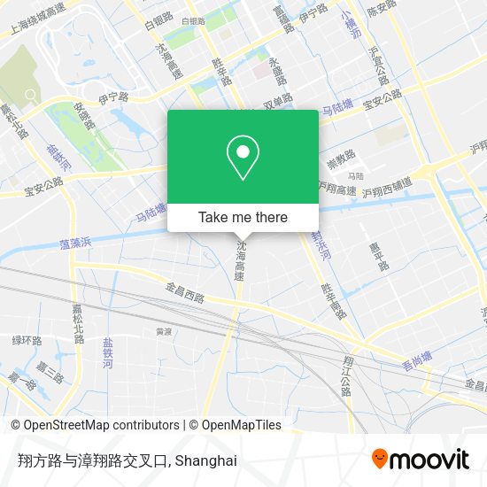 翔方路与漳翔路交叉口 map