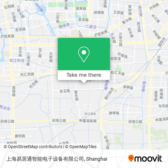 上海易居通智能电子设备有限公司 map