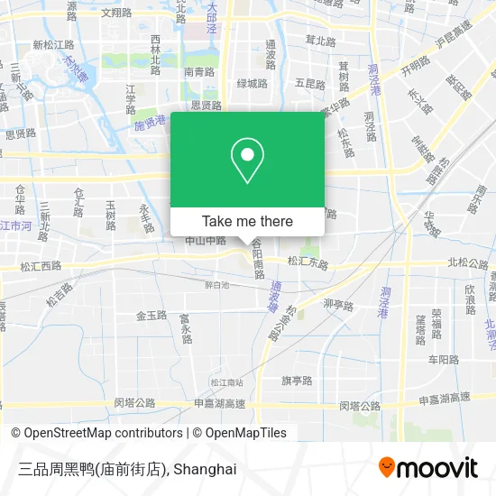 三品周黑鸭(庙前街店) map