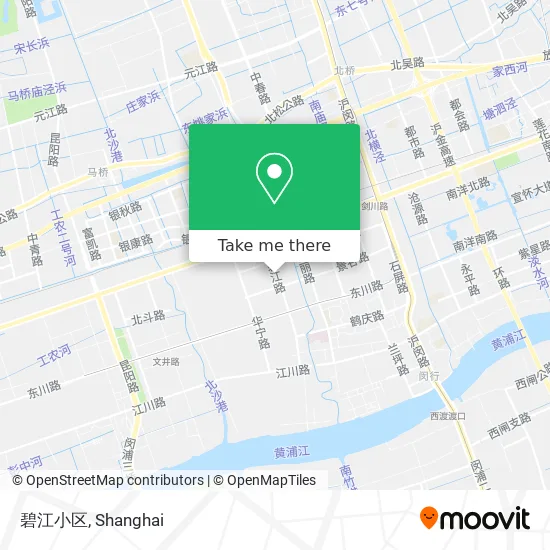 碧江小区 map
