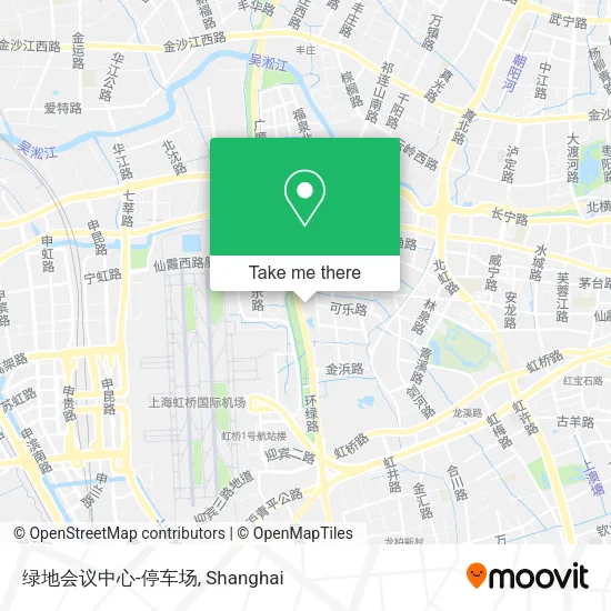 绿地会议中心-停车场 map