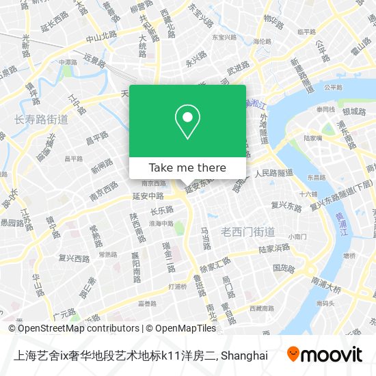 上海艺舍ix奢华地段艺术地标k11洋房二 map