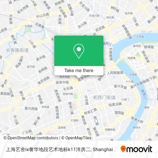 上海艺舍ix奢华地段艺术地标k11洋房二 map