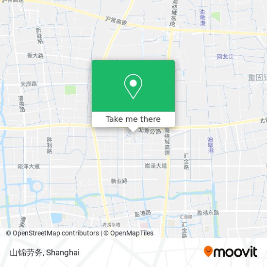 山锦劳务 map