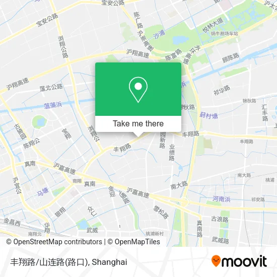 丰翔路/山连路(路口) map