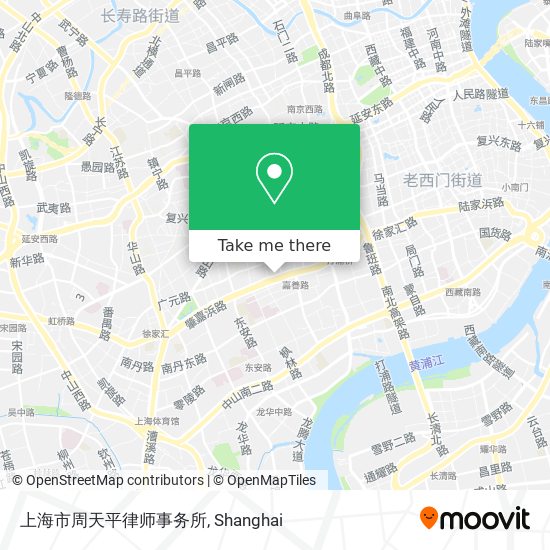 上海市周天平律师事务所 map