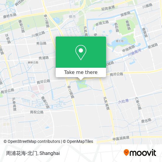 周浦花海-北门 map