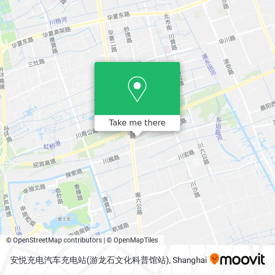 安悦充电汽车充电站(游龙石文化科普馆站) map