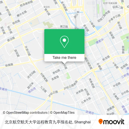 北京航空航天大学远程教育九亭报名处 map