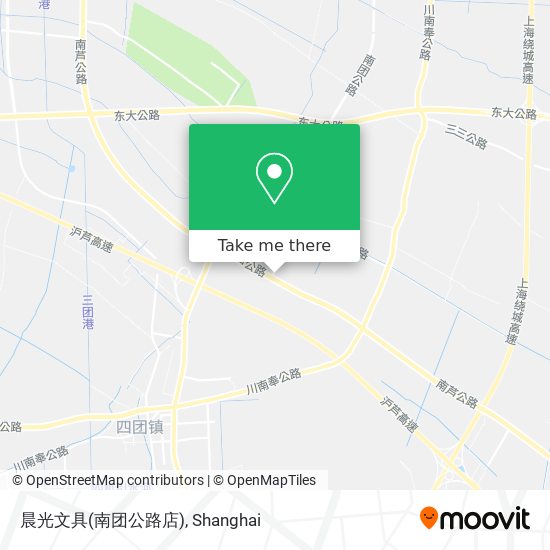 晨光文具(南团公路店) map