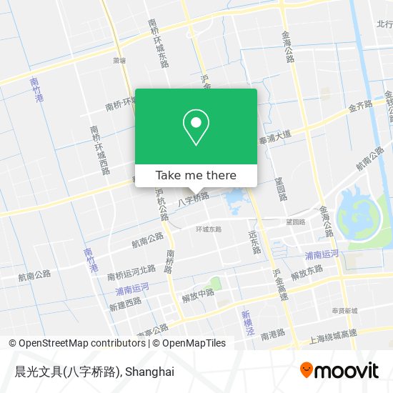 晨光文具(八字桥路) map
