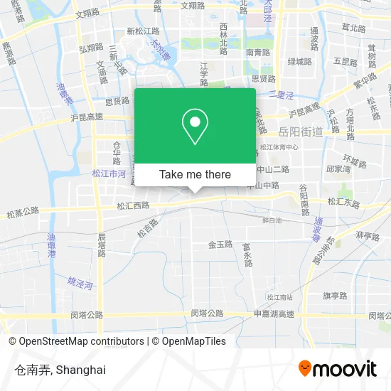 仓南弄 map