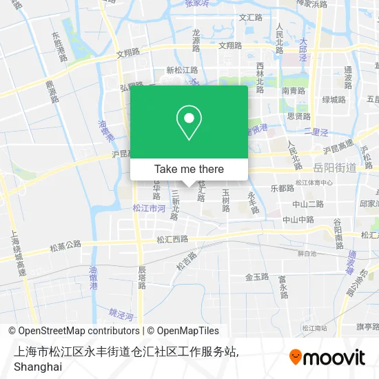 上海市松江区永丰街道仓汇社区工作服务站 map