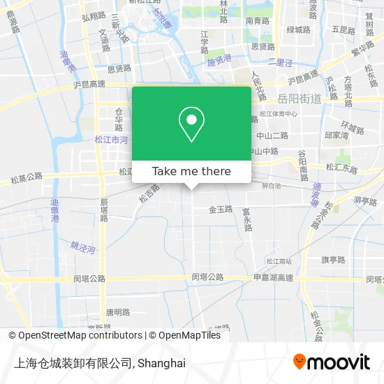 上海仓城装卸有限公司 map