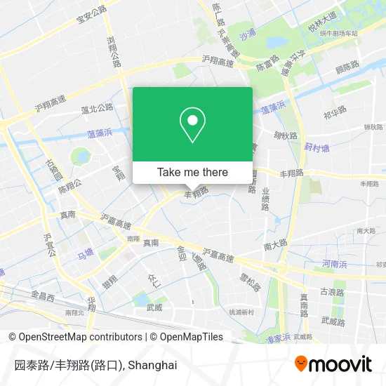 园泰路/丰翔路(路口) map