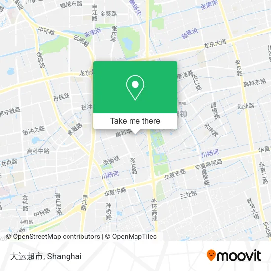 大运超市 map