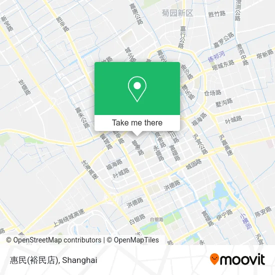 惠民(裕民店) map