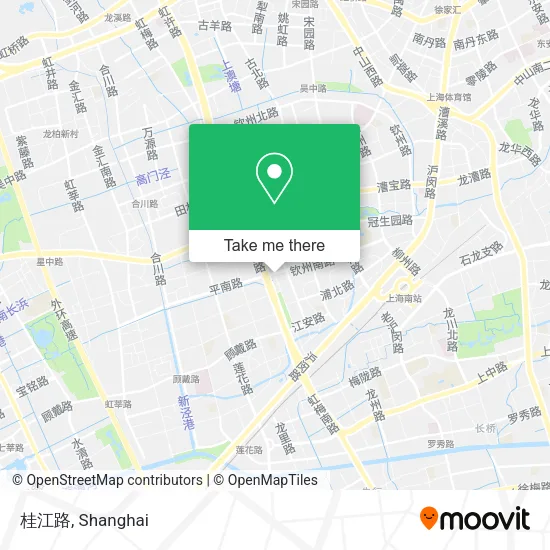 桂江路 map
