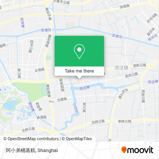 阿小弟桶蒸糕 map