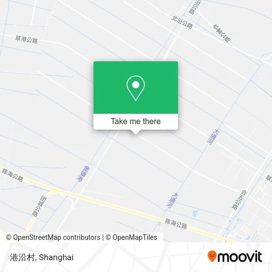 港沿村 map