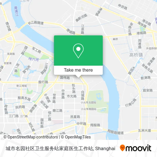 城市名园社区卫生服务站家庭医生工作站 map