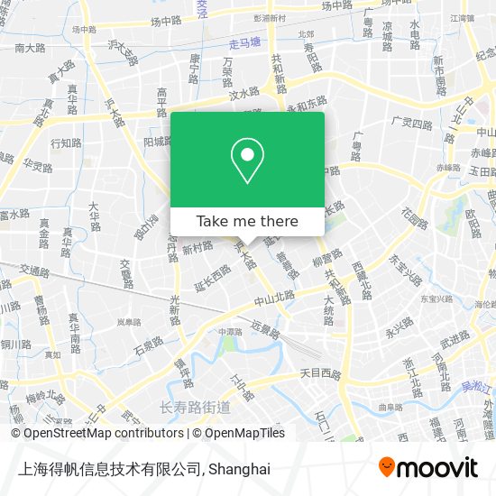 上海得帆信息技术有限公司 map