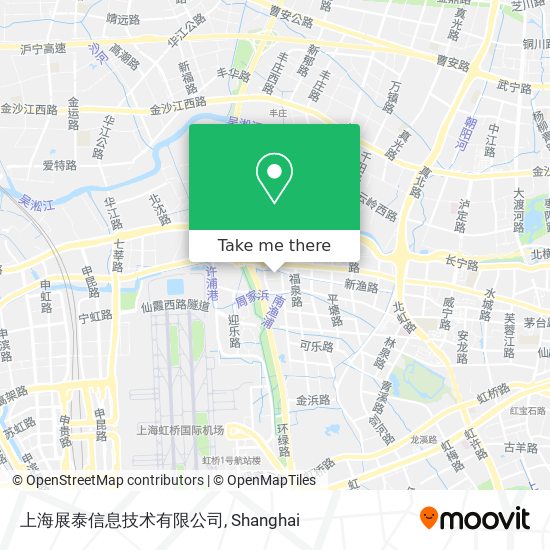 上海展泰信息技术有限公司 map