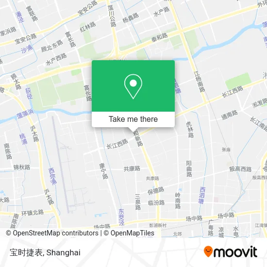 宝时捷表 map