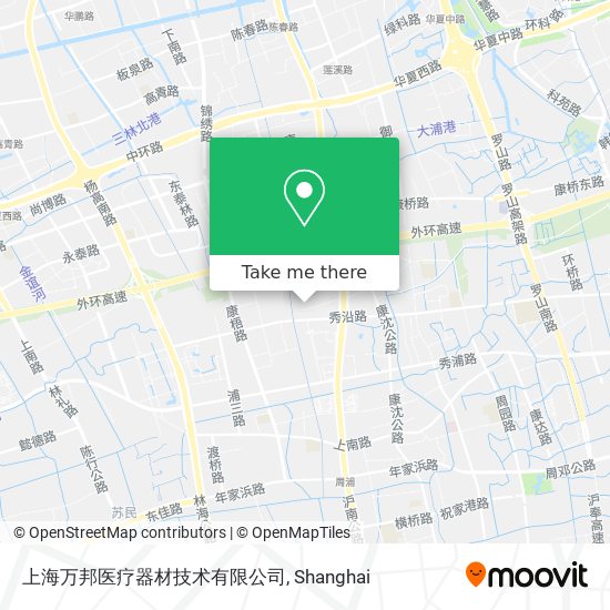 上海万邦医疗器材技术有限公司 map