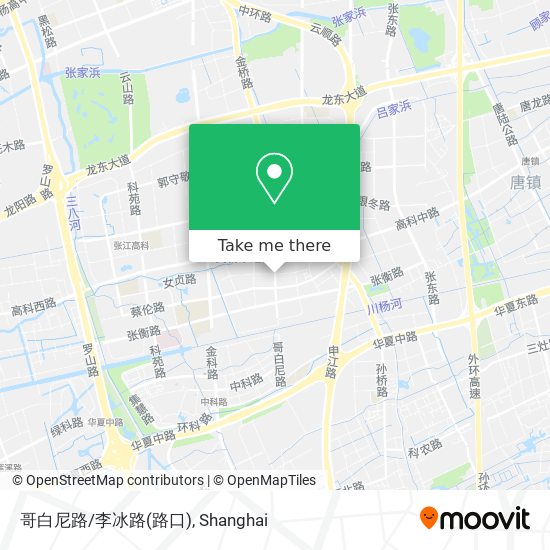 哥白尼路/李冰路(路口) map