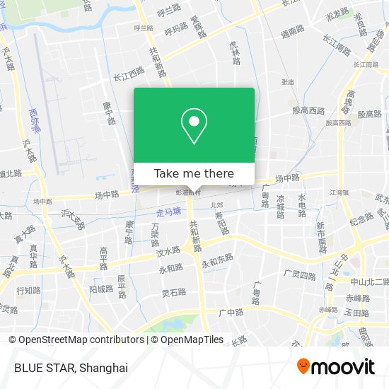 BLUE STAR map