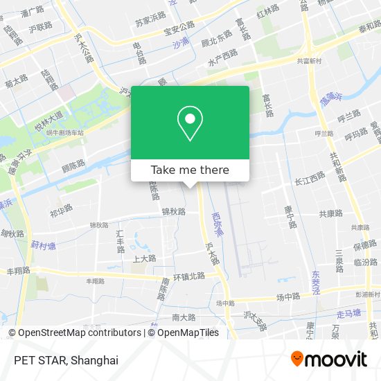 PET STAR map