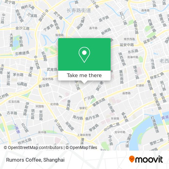 Rumors Coffee map