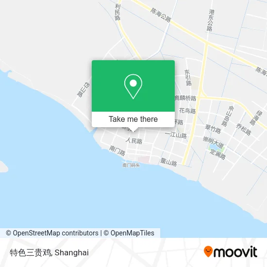 特色三贵鸡 map