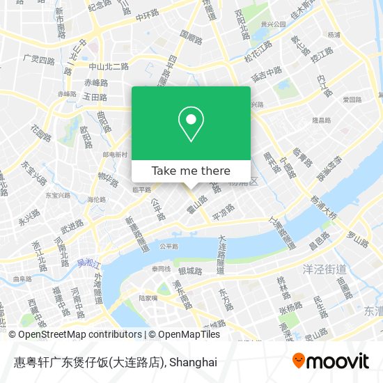 惠粤轩广东煲仔饭(大连路店) map