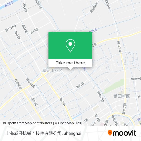 上海威逊机械连接件有限公司 map