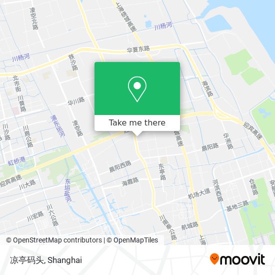 凉亭码头 map