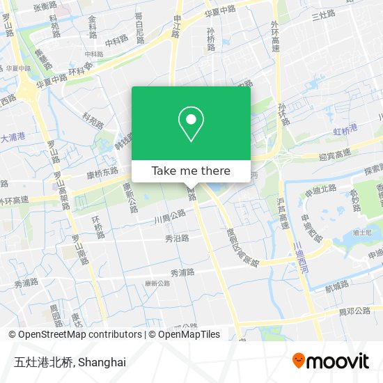 五灶港北桥 map