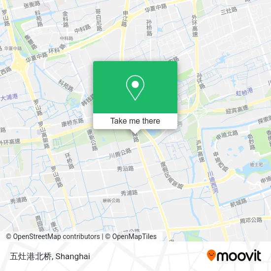 五灶港北桥 map