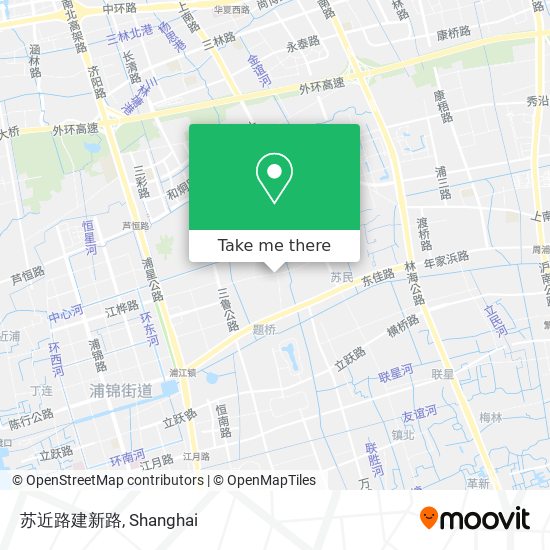 苏近路建新路 map