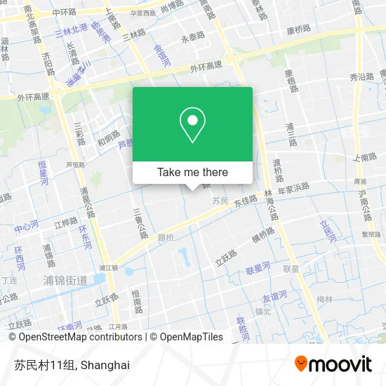 苏民村11组 map