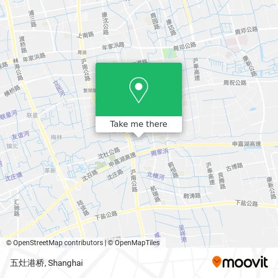 五灶港桥 map