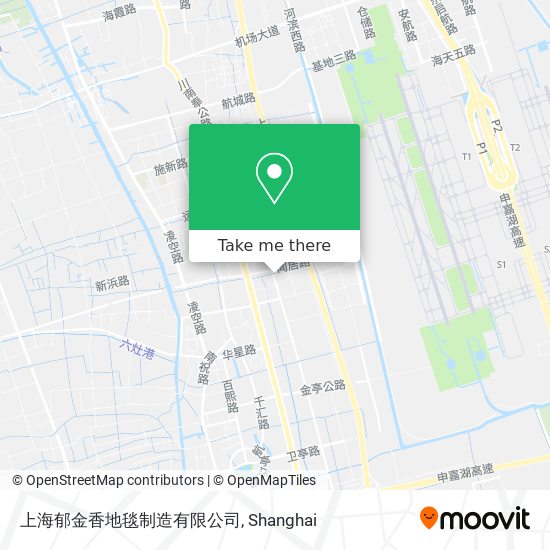 上海郁金香地毯制造有限公司 map