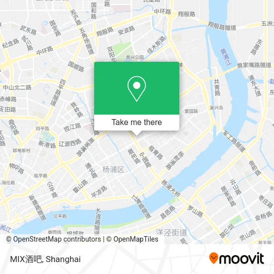 MIX酒吧 map