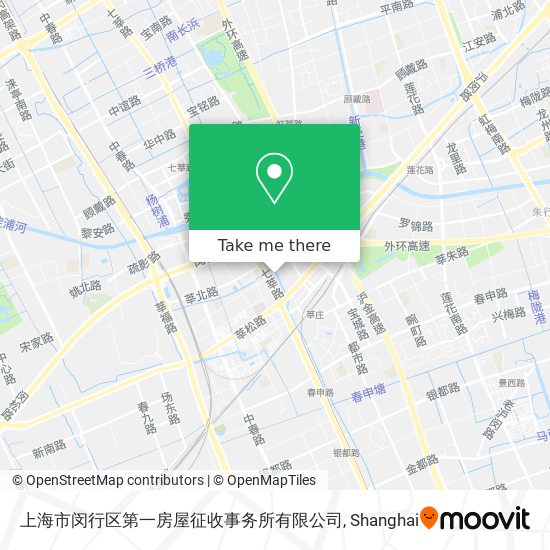 上海市闵行区第一房屋征收事务所有限公司 map