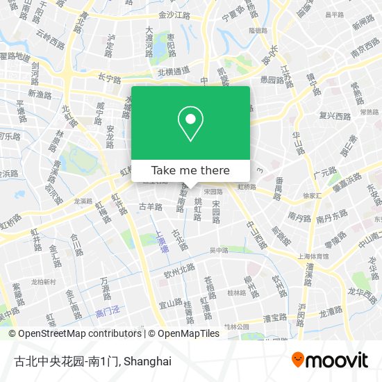 古北中央花园-南1门 map
