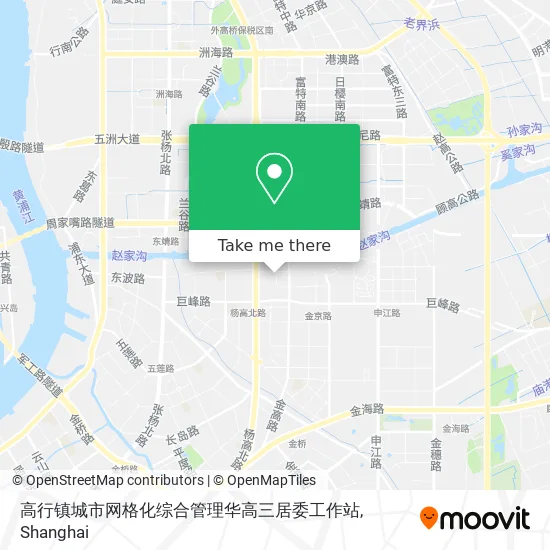 高行镇城市网格化综合管理华高三居委工作站 map